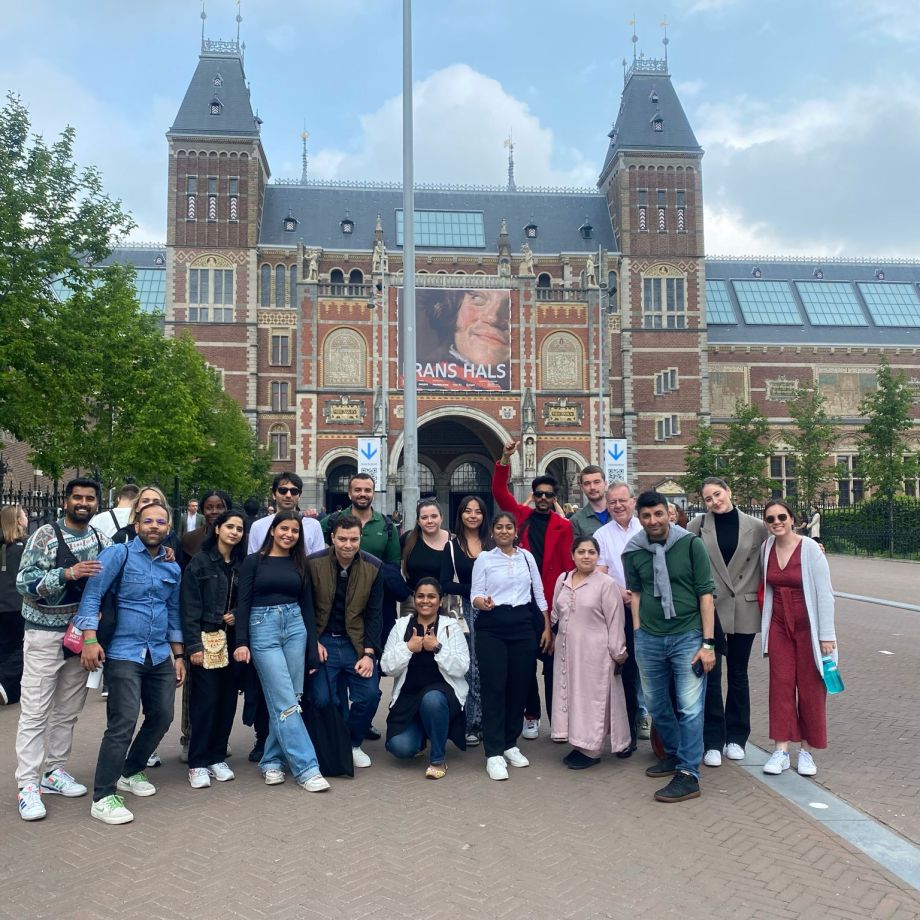 Shorts students out in Amsterdam